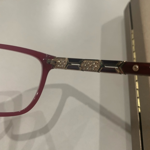 Bvlgari eyeglasses with crystals - Picture 4 of 10
